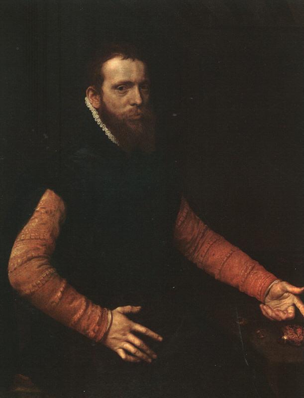 MOR VAN DASHORST, Anthonis Knight of the Spanish St James Order dg Sweden oil painting art